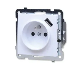 ospel-as-gp-1gzpusb-m-00-gniazdo-pojedyncze-z-uziemieniem-usb