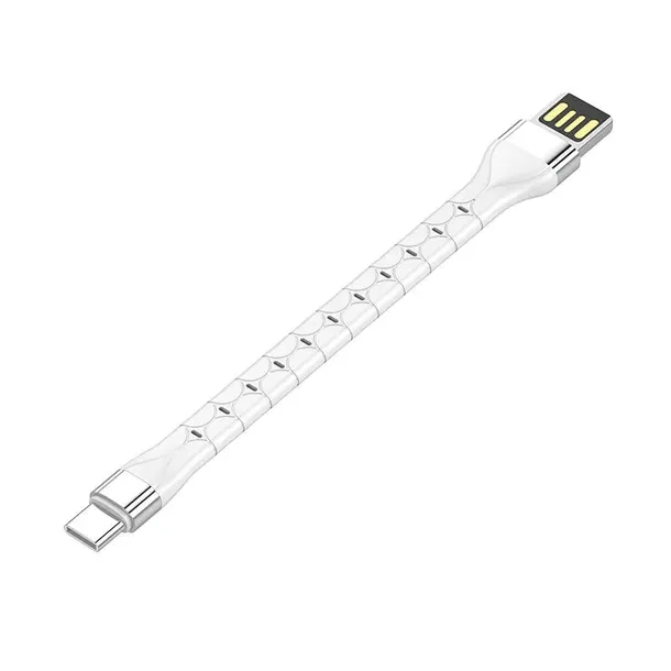kabel-ldnio-ls50-usb-a-usb-c-015m-bialy