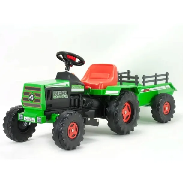injusa-traktor-na-akumulator-basic-6v-przyczepka-stan-nowy