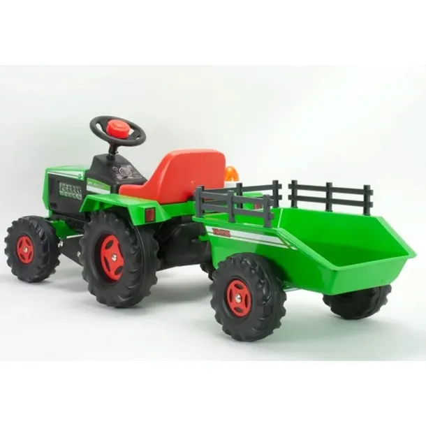 injusa-traktor-na-akumulator-basic-6v-przyczepka-stan-nowy