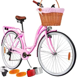 rower-miejski-28-damski-biegi-6-shimano-koszyk