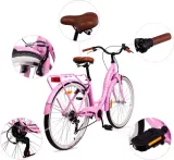 rower-miejski-28-damski-biegi-6-shimano-koszyk-kolor-rozowy