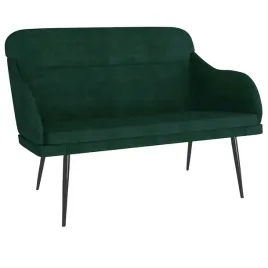 lawka-ciemnozielona-110x76x80-cm-obita-aksamitem
