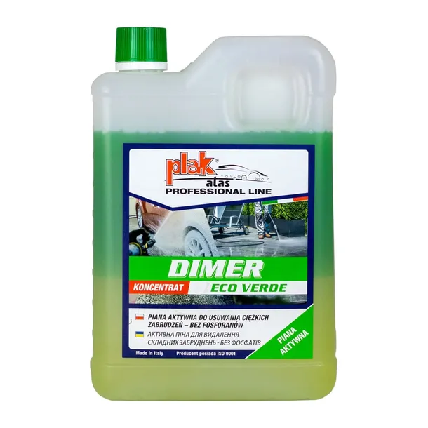 Atas Dimer Eco Verde  - dwuskładnikowa piana aktywna do mycia 2kg