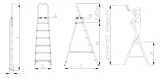 drabina-wolnostojaca-250m-7-1-drabex-stan-nowy