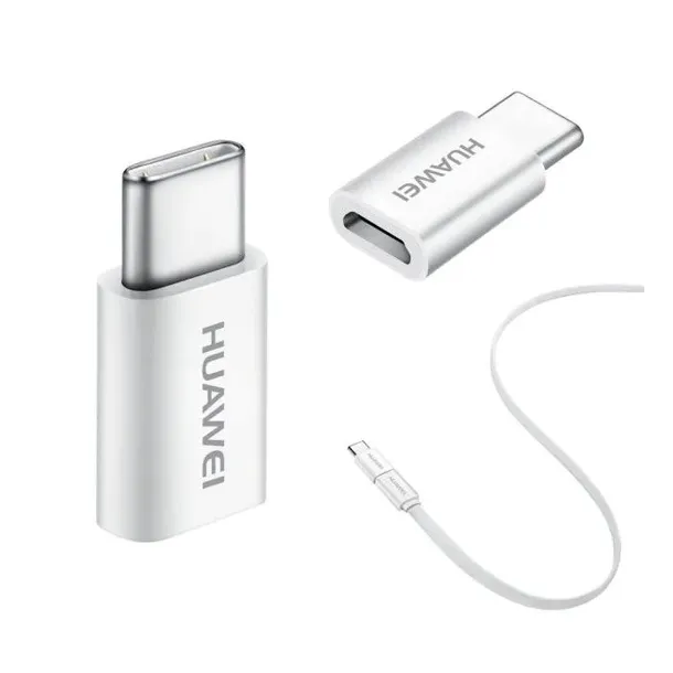 huawei-adapter-microusb-usb-c-bialy-ap52-stan-nowy
