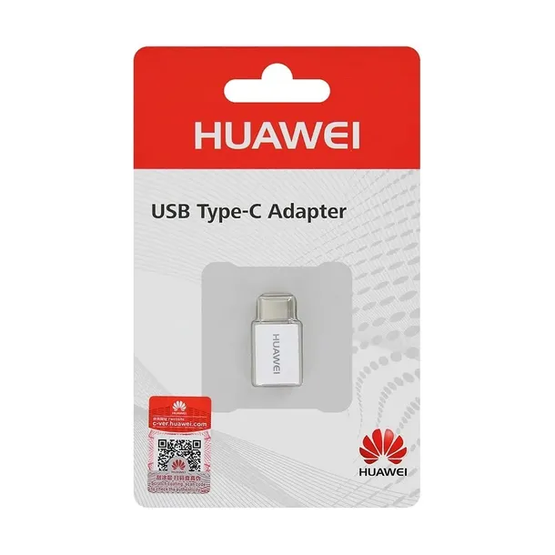 huawei-adapter-microusb-usb-c-bialy-ap52-stan-nowy