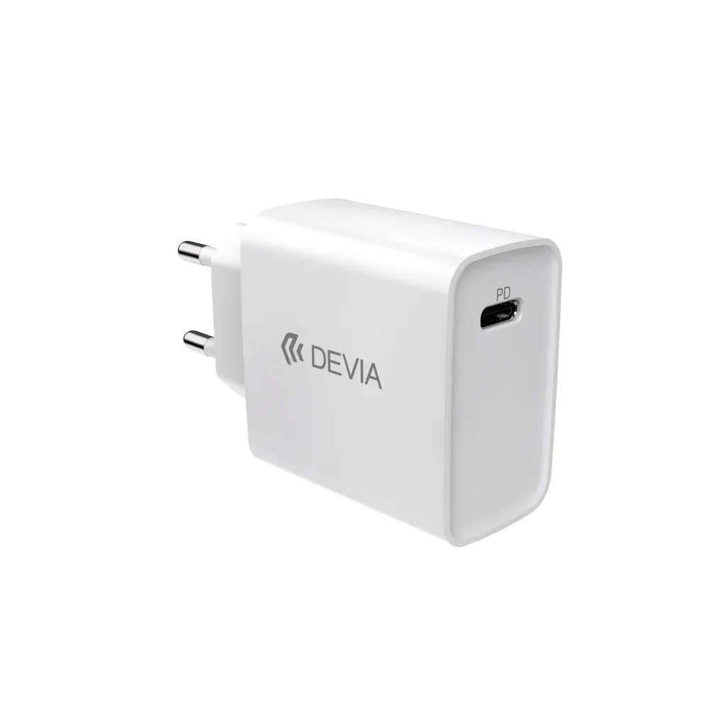 devia-ladowarka-sieciowa-rocket-pd-20w-1x-usb-c-biala