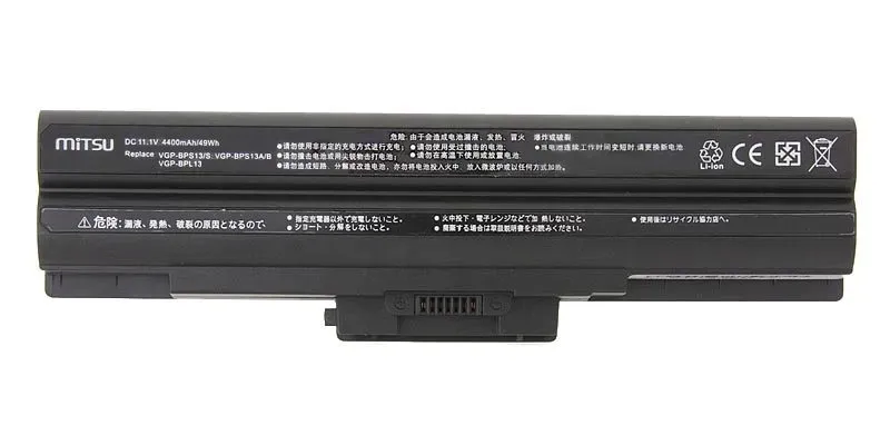 bateria-mitsu-do-sony-bps13-czarna-stan-nowy