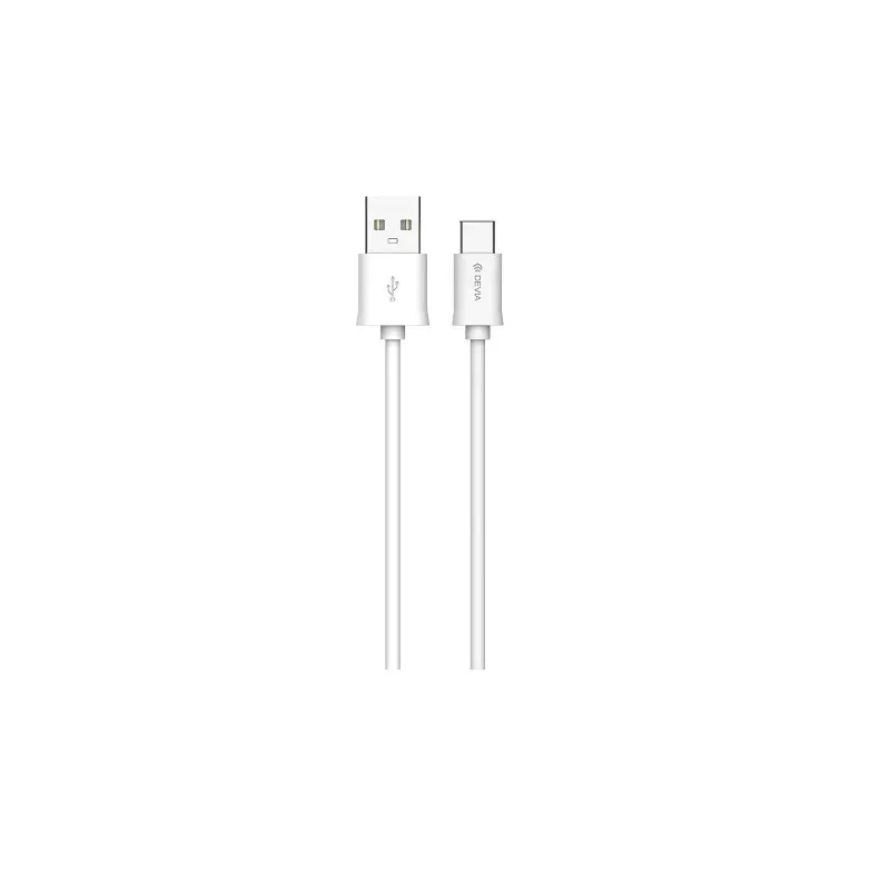 devia-kabel-smart-usb-usb-c-20-m-21a-bialy