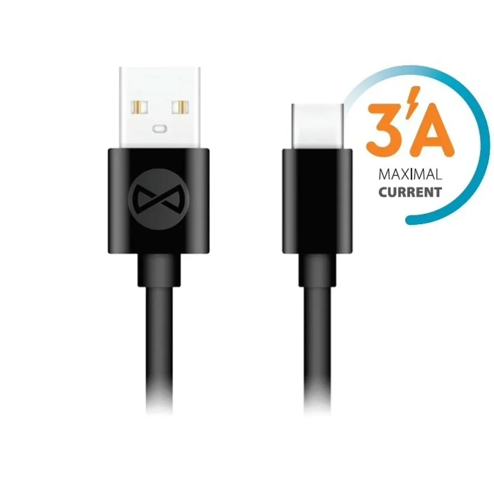 forever-kabel-usb-usb-c-10-m-3a-czarny