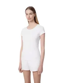koszulka-t-shirt-damski-z-nadrukiem-bialy-4f-ss23-ttshf583