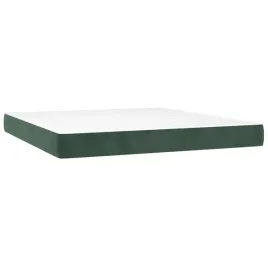 materac-kieszeniowy-aksamitny-bialo-ciemnozielony-160x200x20-cm