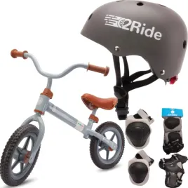 rowerek-biegowy-molto-strada-kask-ochraniacze