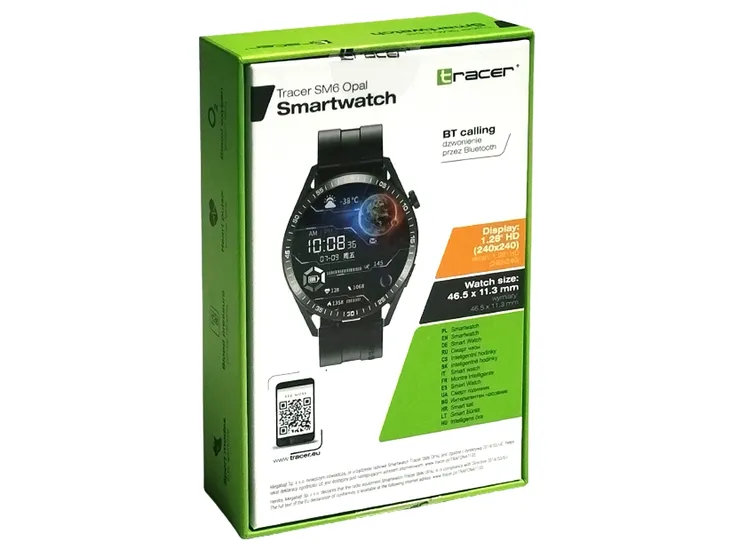 smartwatch-tracer-sm6-opal-czarny-stan-nowy