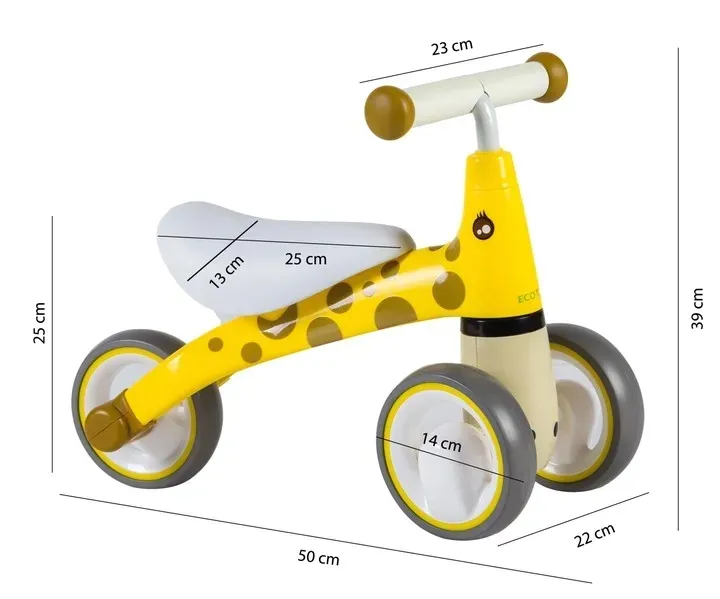 rowerek-biegowy-zyrafa-ecotoys-stan-nowy