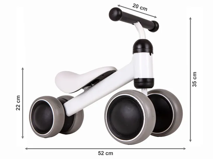 rowerek-biegowy-mini-rower-practise-white-ecotoys-wiek-dziecka-brak-informacji-stan-nowy