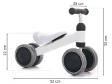 rowerek-biegowy-mini-rower-practise-white-ecotoys-stan-nowy-wiek-dziecka-brak-informacji