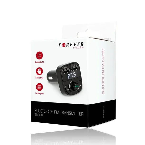 forever-transmiter-fm-bluetooth-tr-330-czarny-stan-nowy