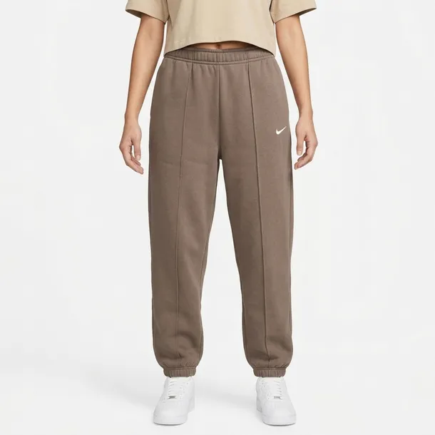 Spodnie dresowe damskie Nike Sportswear Essential brązowe BV4089-233 r. M