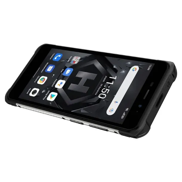 hammer-smartfon-iron-4-srebry-stan-nowy