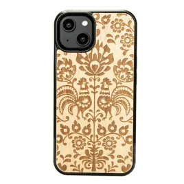 drewniane-etui-bewood-iphone-14-polski-folk-aniegre