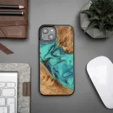 etui-bewood-unique-iphone-14-turquoise-stan-nowy
