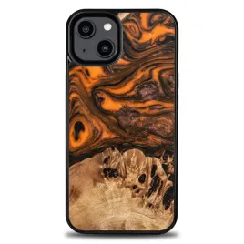 etui-bewood-unique-iphone-14-orange