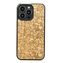 drewniane-etui-iphone-13-pro-kwiaty-polne-aniegre