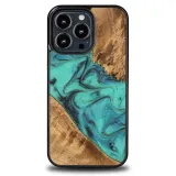 etui-bewood-unique-iphone-13-pro-turquoise