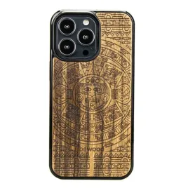 drewniane-etui-iphone-13-pro-kalendarz-aztecki-limba