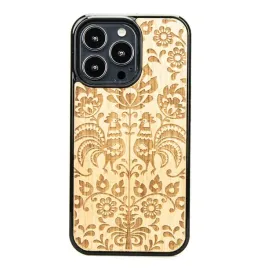drewniane-etui-iphone-13-pro-polski-folk-aniegre