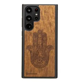 drewniane-etui-bewood-samsung-galaxy-s23-ultra-hamsa-imbuia