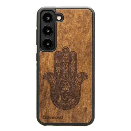 drewniane-etui-bewood-samsung-galaxy-s23-hamsa-imbuia