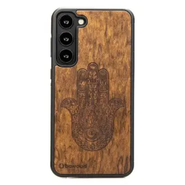 drewniane-etui-bewood-samsung-galaxy-s23-plus-hamsa-imbuia