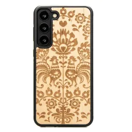 drewniane-etui-bewood-samsung-galaxy-s23-plus-polski-folk-aniegre