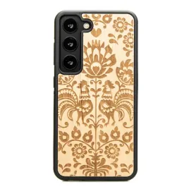 drewniane-etui-bewood-samsung-galaxy-s23-polski-folk-aniegre