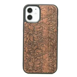 drewniane-etui-iphone-12-mini-liscie-jablon