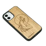 drewniane-etui-iphone-12-mini-wilk-dab-stan-nowy