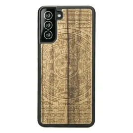 drewniane-etui-samsung-galaxy-s21-fe-kalendarz-aztecki-limba