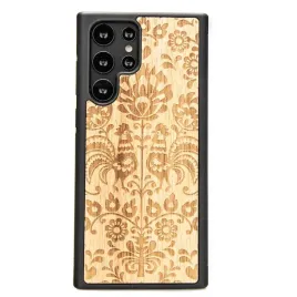 drewniane-etui-samsung-galaxy-s22-ultra-polski-folk-aniegre