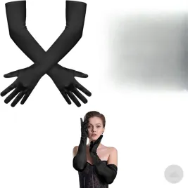 czarne-damskie-dlugie-rekawiczki-operowe-wesele-bal-impreza-lata-20-satyna