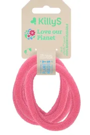 killys-tencel-gumki-frotki-do-wlosow-rozowe-5-sztuk