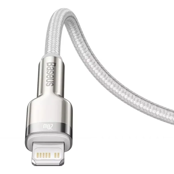 kabel-usb-c-do-lightning-baseus-cafule-pd-20w-2m-bialy-stan-nowy-marka-inna