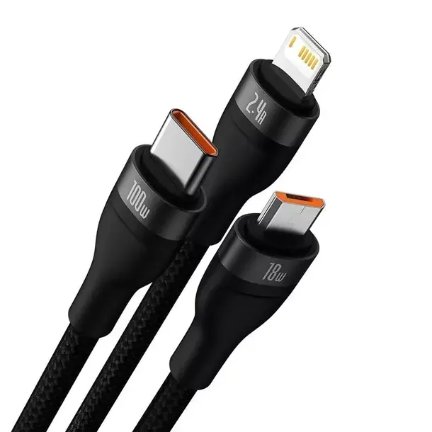 kabel-usb-3w1-baseus-flash-series-usb-c-micro-usb-lightning-100w-stan-nowy