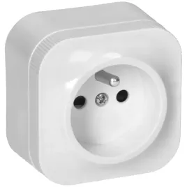 gniazdo-pojedyncze-elektryczne-natynkowe-biale