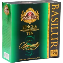 Zdjęcie produktu Basilur SENCHA CLASSICS herbata zielona Ceylon FNGS - 100 szt.150
