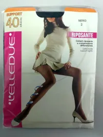 elledue-support-40den-3-nero