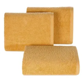 recznik-bawelniany-frotte-gladki-100x150-musztardowy