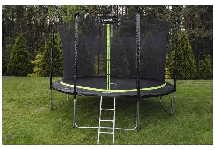 trampolina-lean-sport-pro-12ft-stan-nowy
